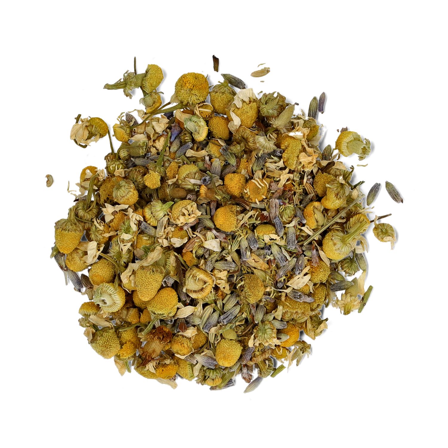 Kamille & lavendel, biologisch, kruidenmelange, zakje 50 gram