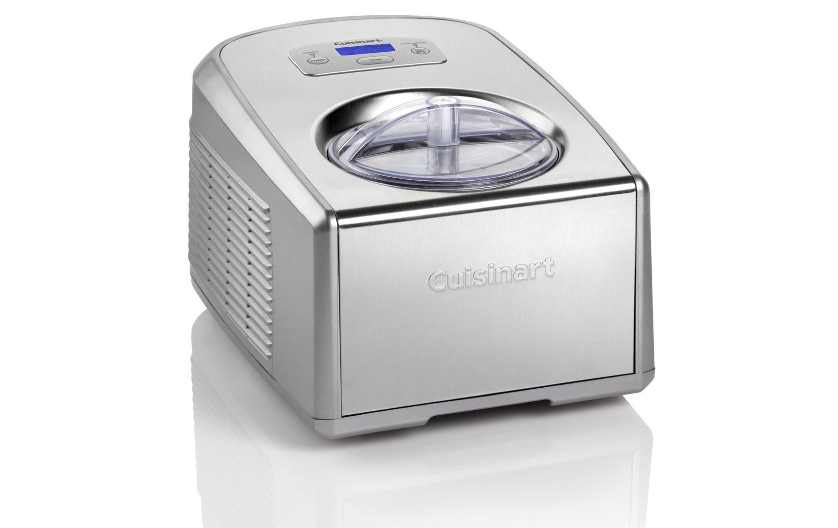 Glacemaschine Ice Cream & Gelato Professional 1.5 l, Silber<br>Eismaschine