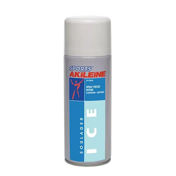 Spray de gelo refrescante Akileine Intense Cold 400ml