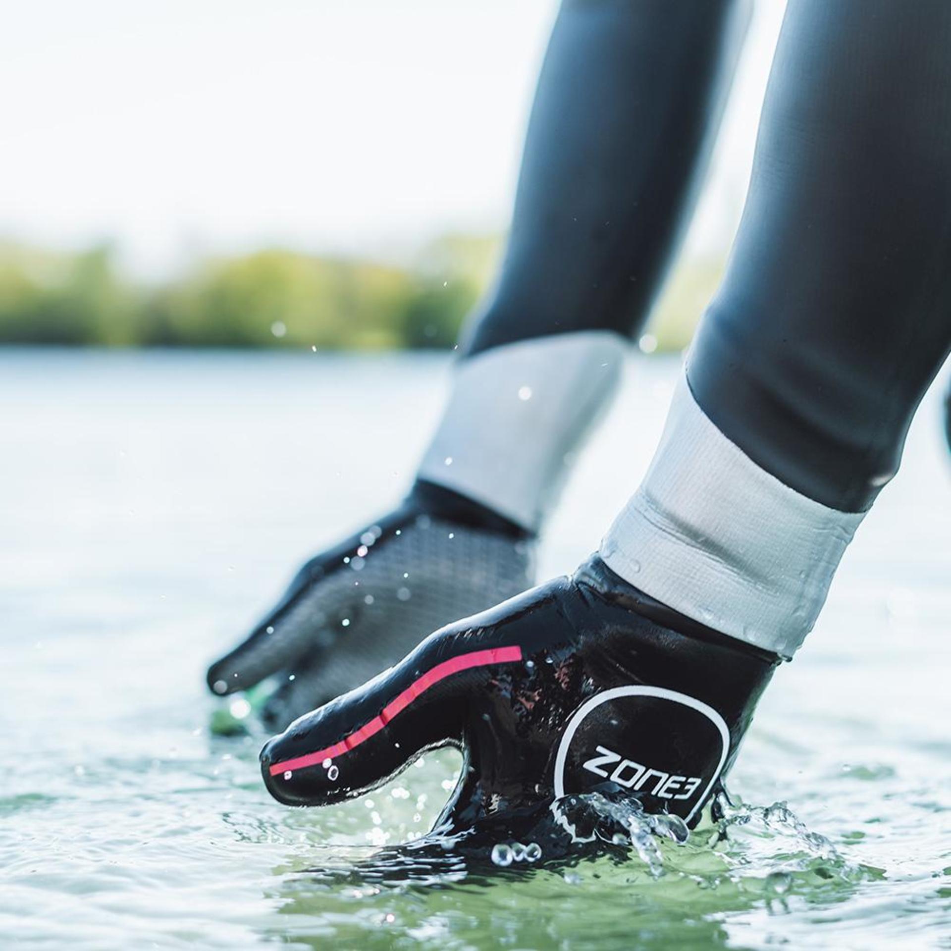 Zone3 Neoprene Heat-Tech Handschoenen Zwart