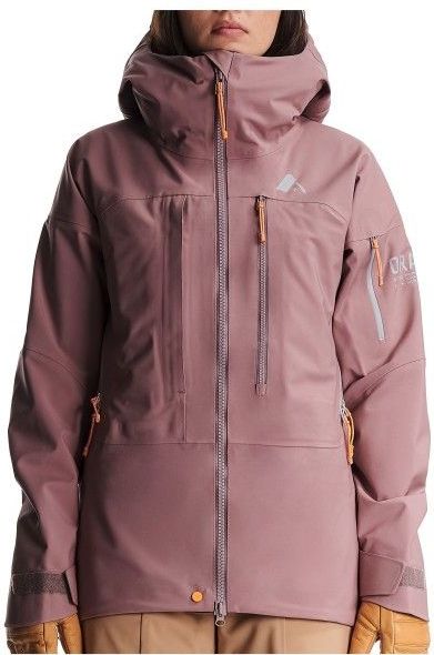 Orage Womens Mtn-X Panorama 3L Jacket Ski-jas (Dames |bruin |waterdicht)