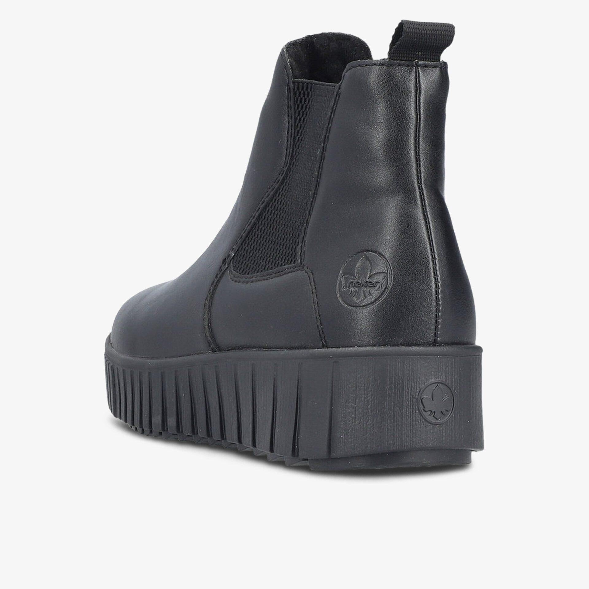 rieker Damen Chelsea Boots schwarz