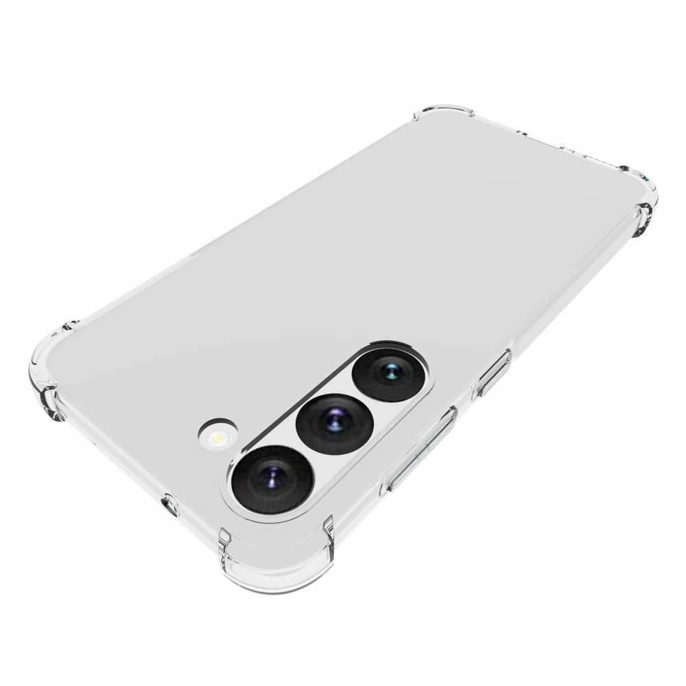 Samsung Galaxy S23 5G Gummi Hülle Case Slim Design mit Air Cushion Fallschutz - Transparent