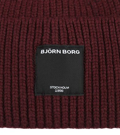 Bjorn Borg Knitted Muts Bordeaux 10001232-RD023 kopen