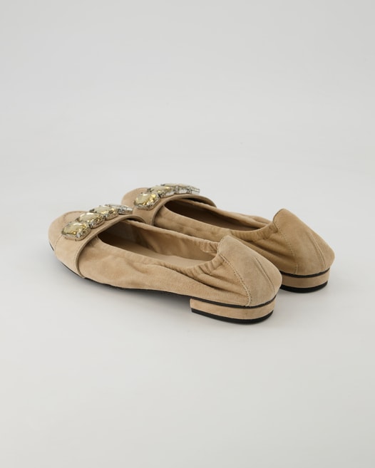 Kennel & Schmenger Malu Ballerinas in Beige
