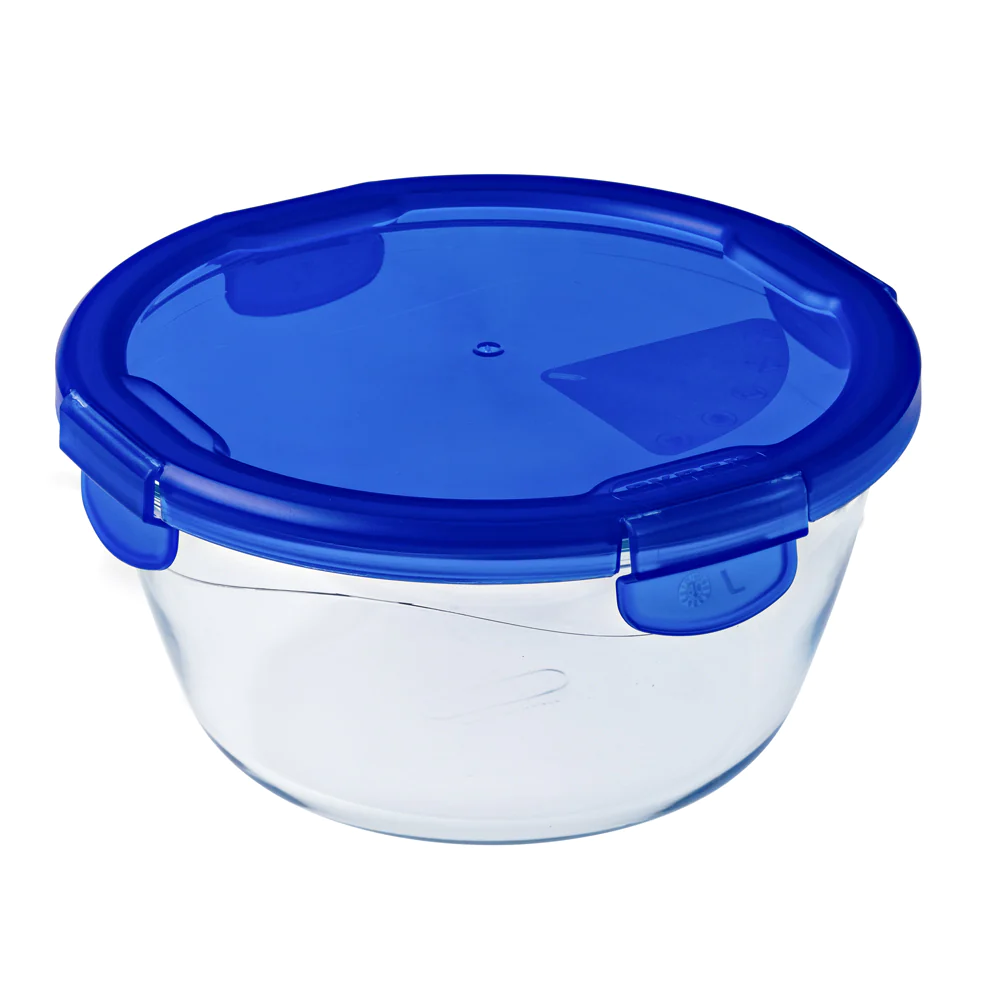 Boîte ronde avec couvercle 15 cm Cook & Go Pyrex
