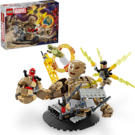 LEGO Marvel Spider-Man mod Sandman: Den endelige kamp 76280