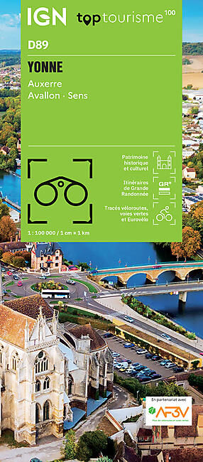 IGN - YONNE D89 TOP TOURISME 100 IGN