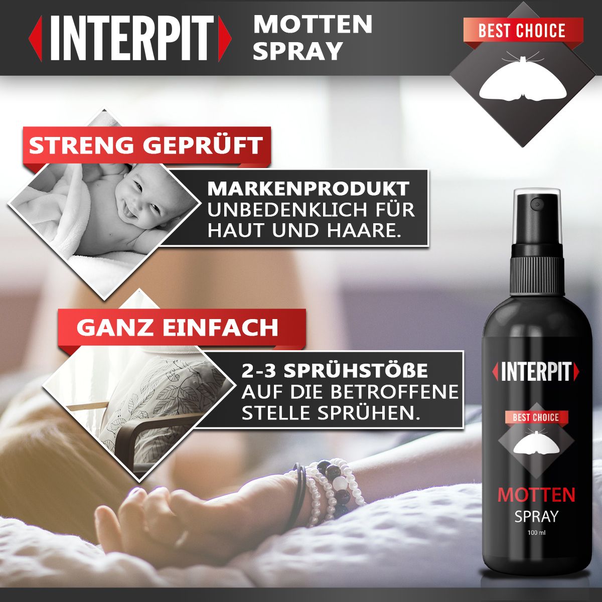 Interpit® | Anti Motten Spray
