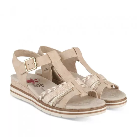 Sandales BEIGE RELIFE