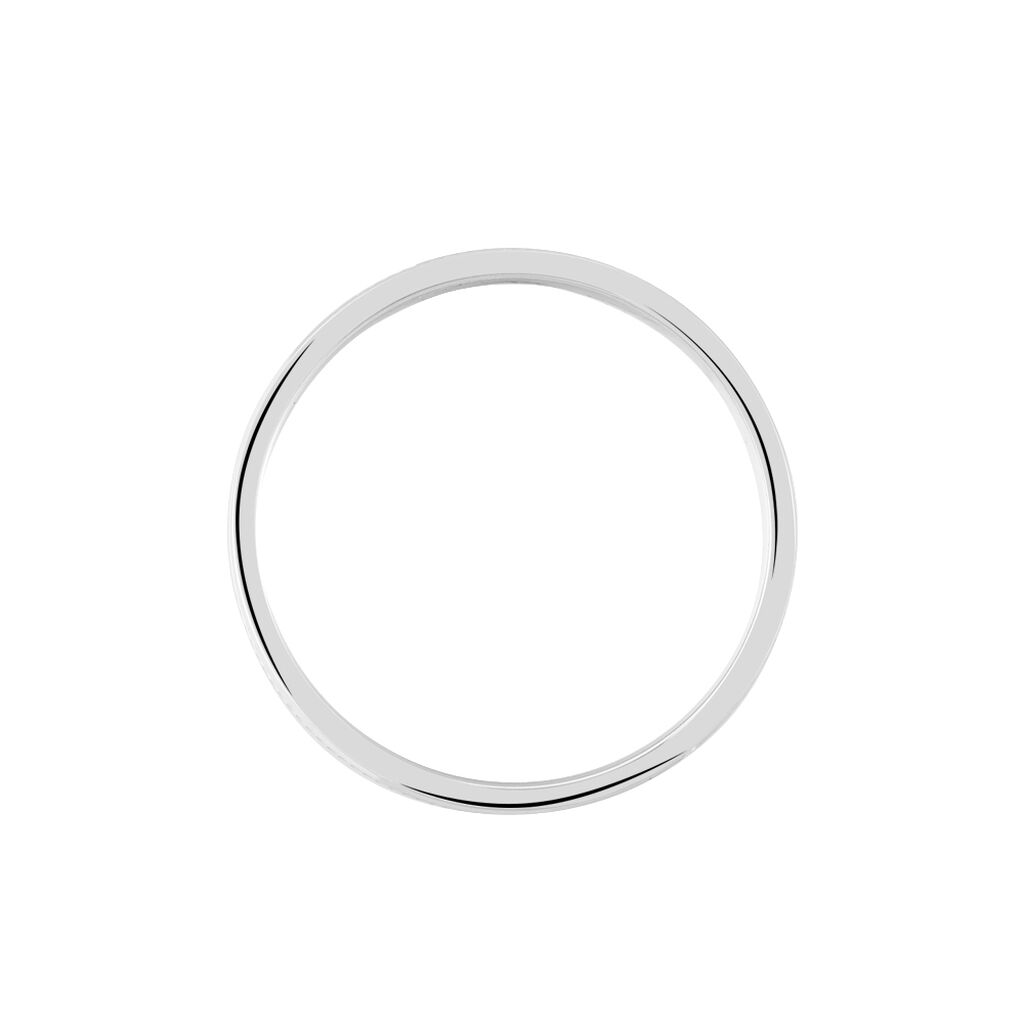 Alliance Eole Fantaisie Ruban Plat Or Blanc