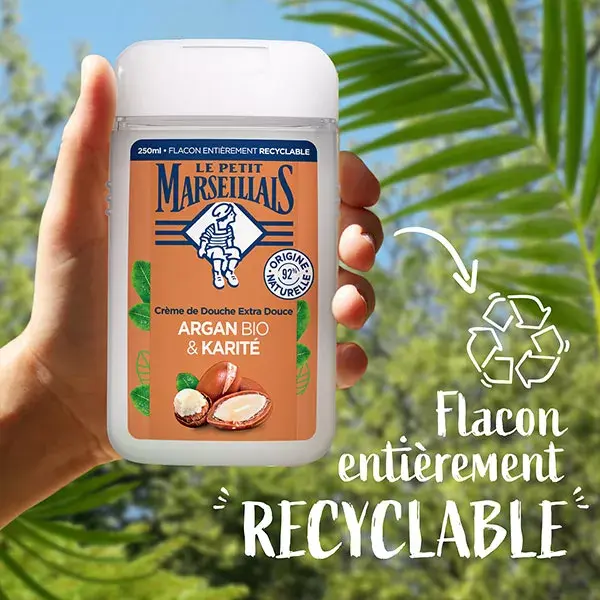 Le Petit Marseillais Gel de Banho Extra Suave Karité Argan 250ml