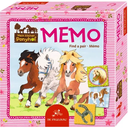 Die Spiegelburg Memo Mein kleiner Ponyhof