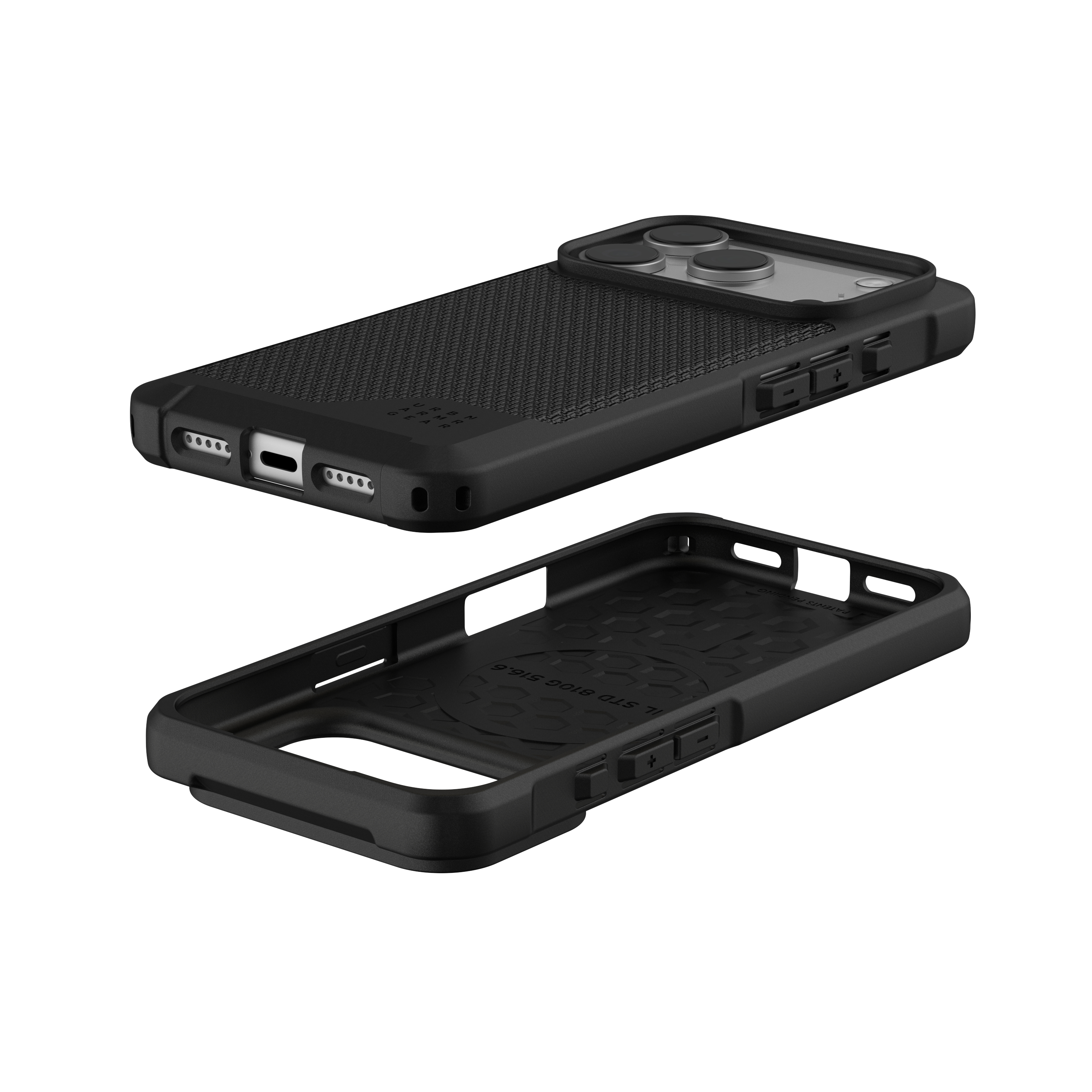 iPhone 17 Pro MagSafe Schutzhülle Metropolis LT (114517113940) - Kevlar Schwarz
