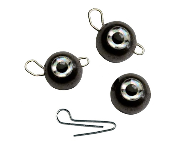 Têtes flexibles en tungstène yeux 3D Behr Trendex, 3pcs