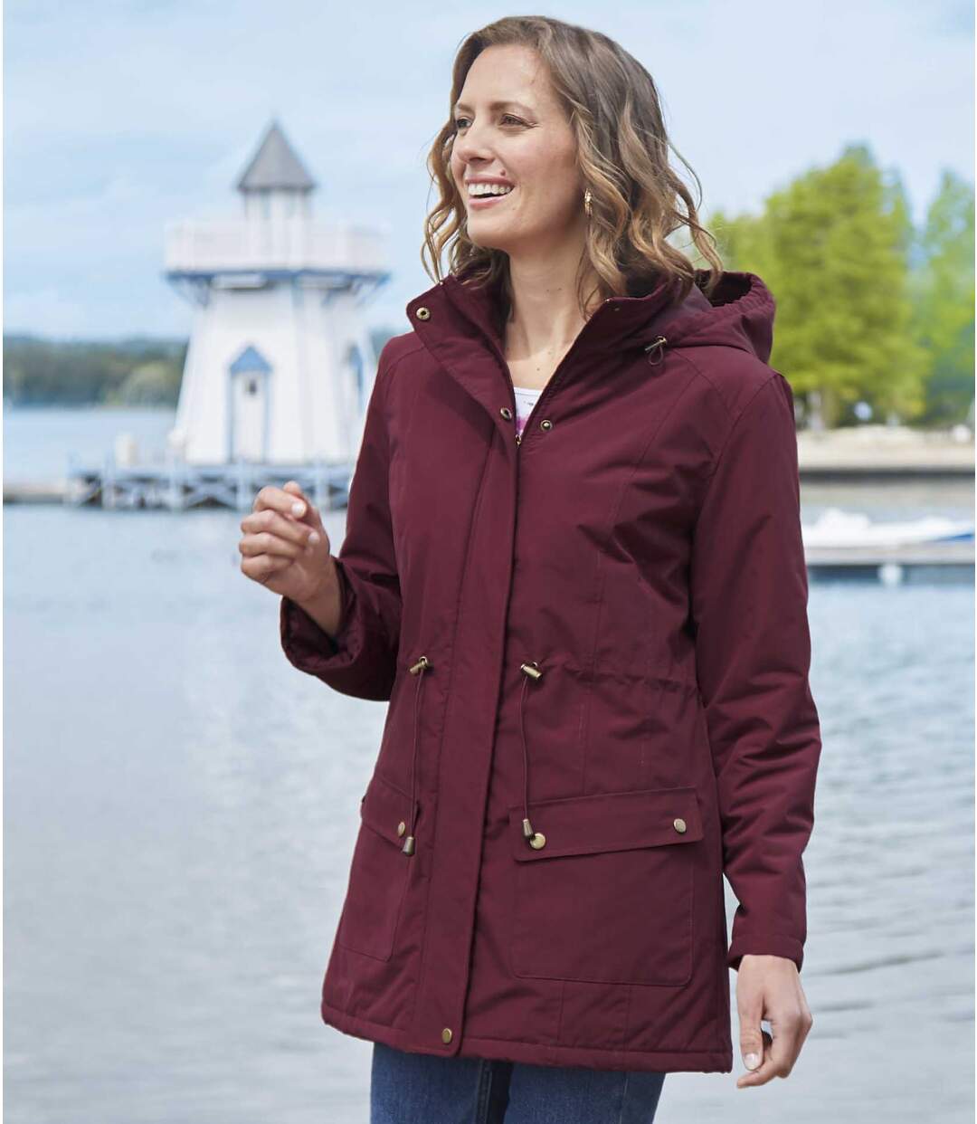 Parka à Capuche Matelassée
