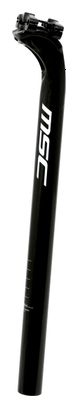 MSC Tige de Selle Carbone 31.6 x 400 mm