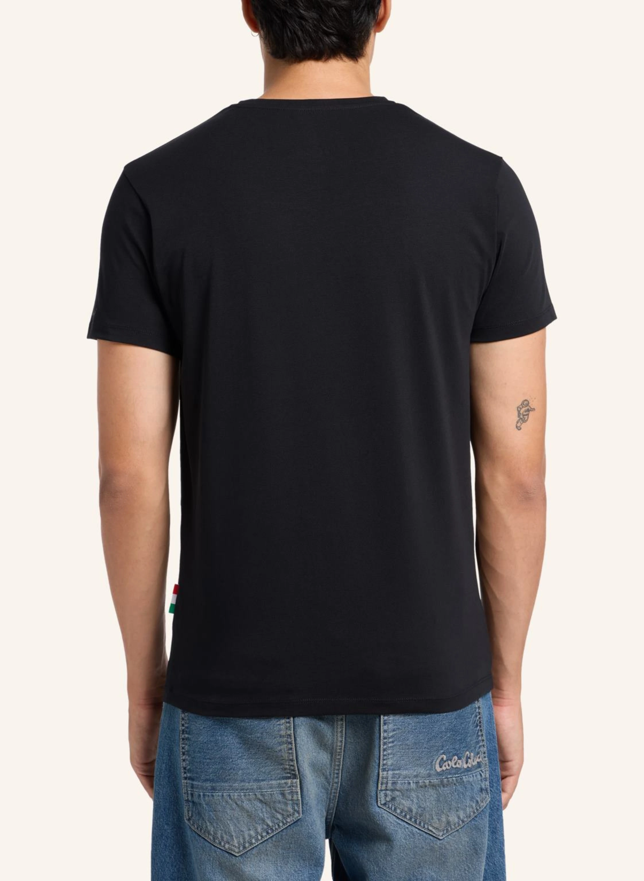 CARLO COLUCCI V-Ausschnitt T-Shirt, 2er Pack CAVALLETTI