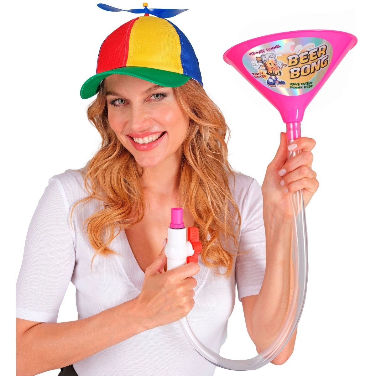 Bier Drankspel Trechter Roze