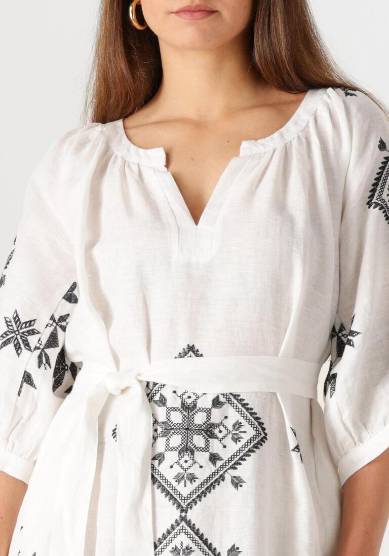 witte greek archaic kori maxi jurk 230652