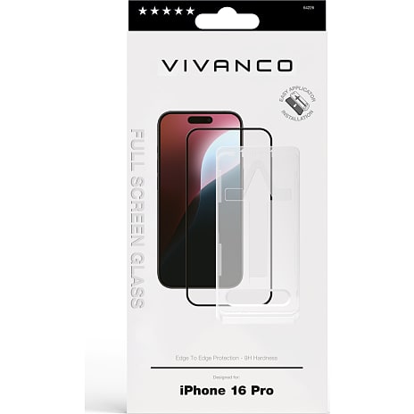 Vivanco skærmbeskyttelse iPhone 16 Pro