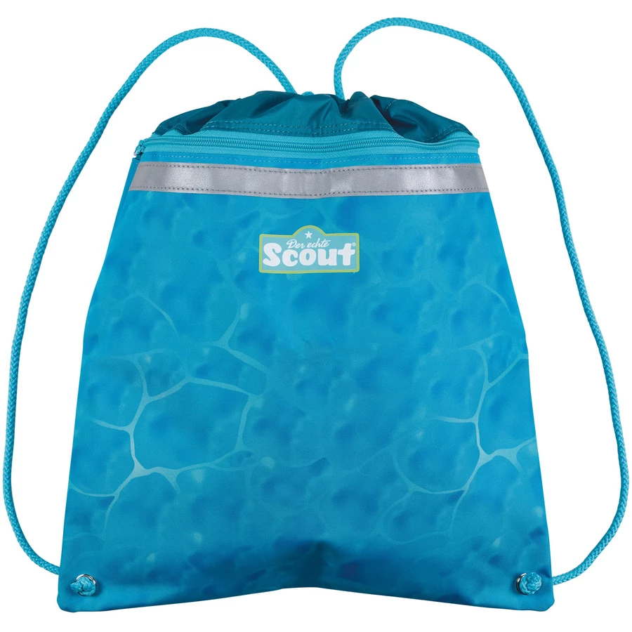 Scout Alpha DIN - Schulranzen Set 4 tlg. Water Lily