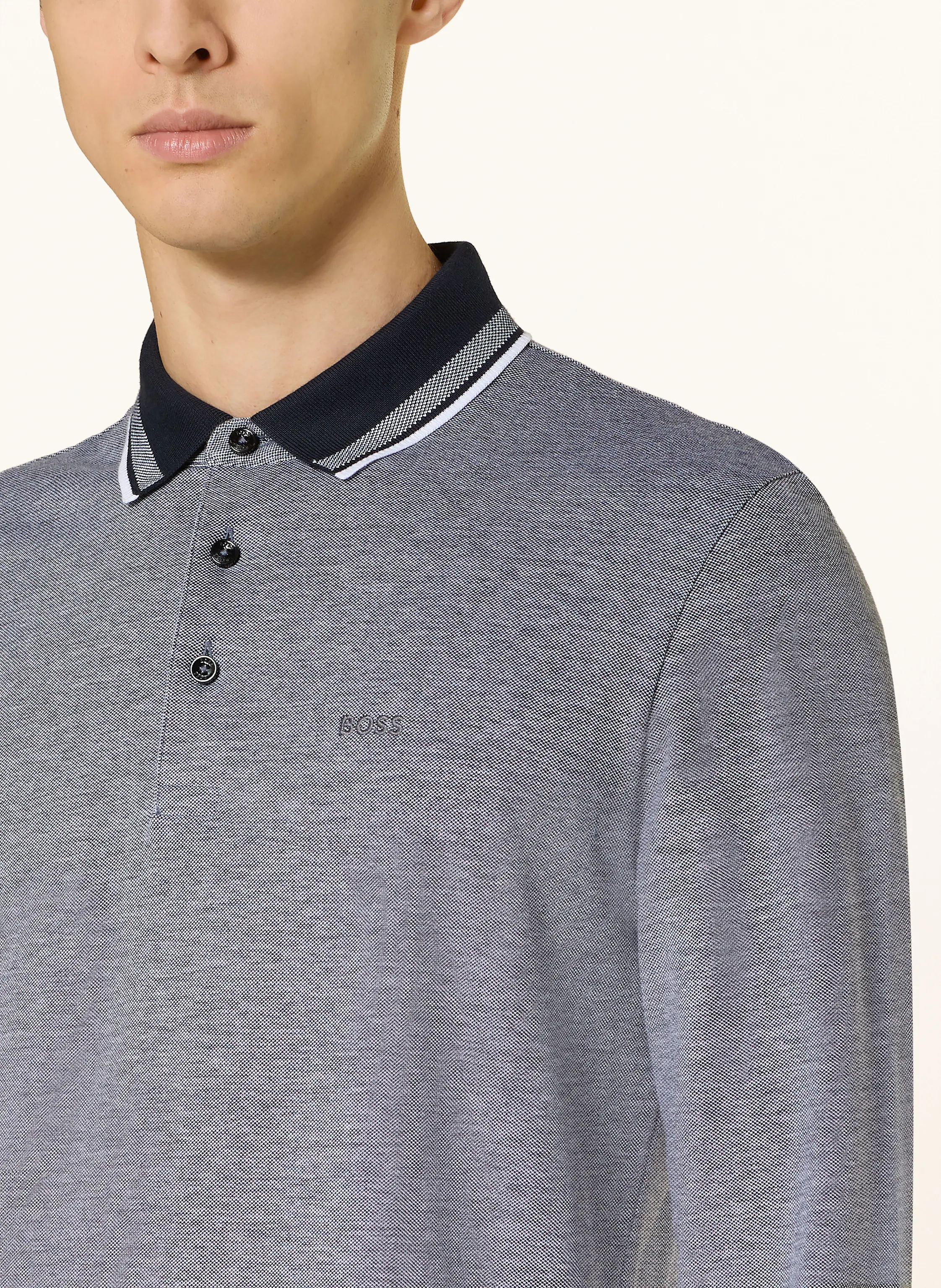 BOSS Strick-Poloshirt PITTMAN