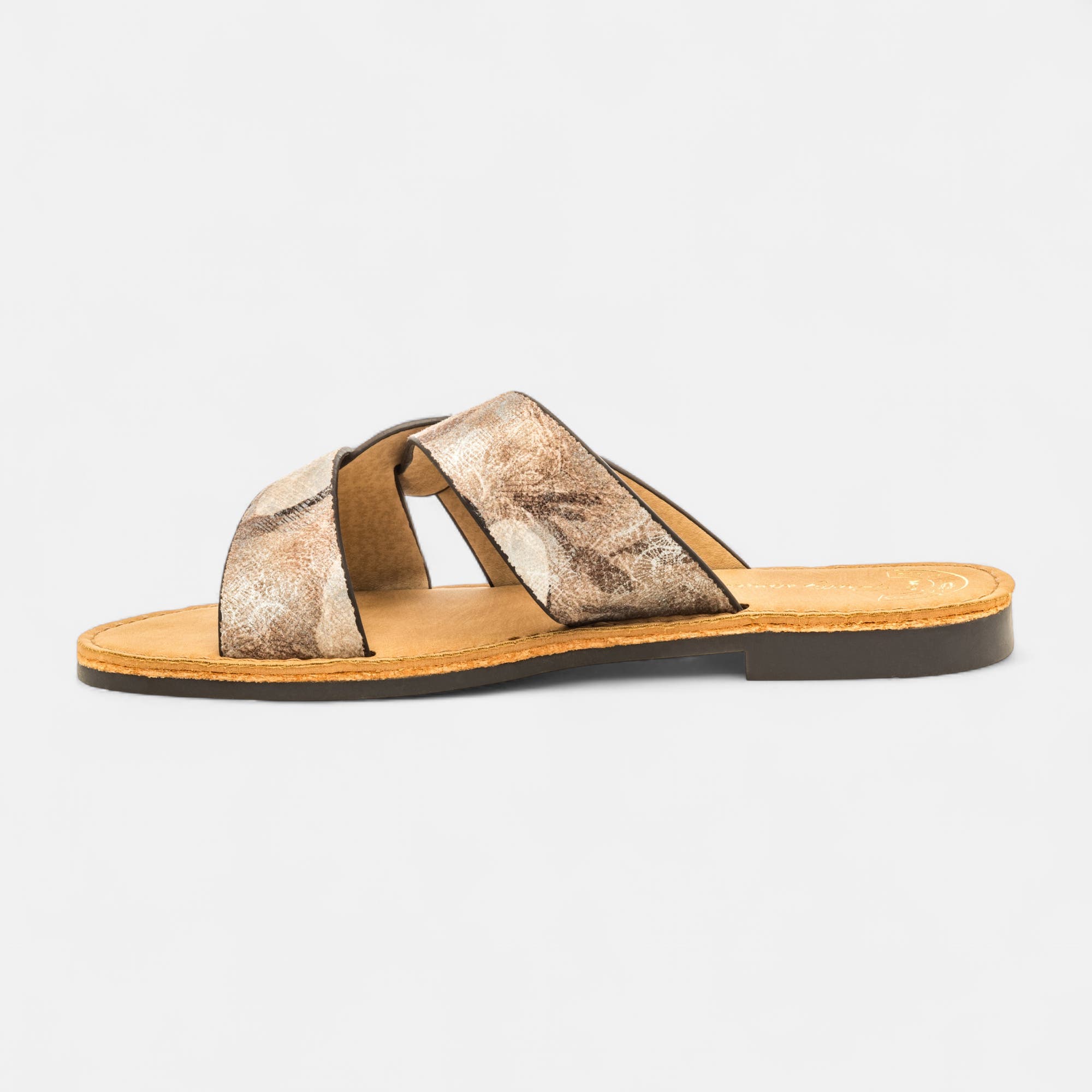 Mules Femme beige