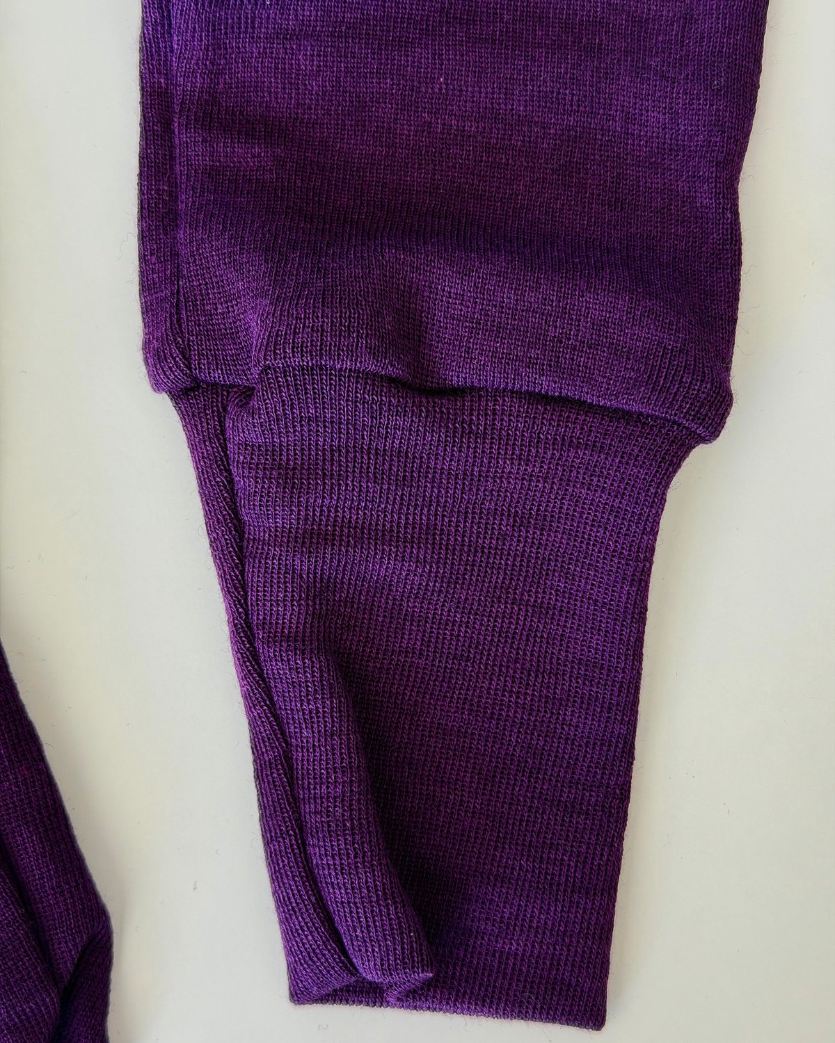 Ullbukse m/ dobbelt liv – 70% Merino, 30% Silke – Ubehandlet Ull