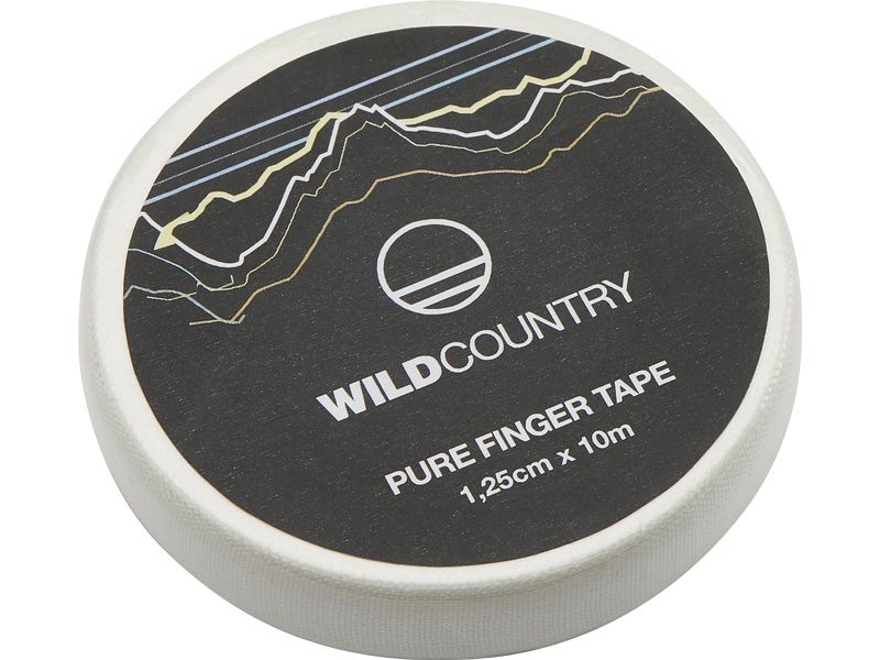 Wild Country Pure Finger Tape 1.25 x 10 Weiss Finger- und Handband aus nicht dehnbarer reiner Baumwolle