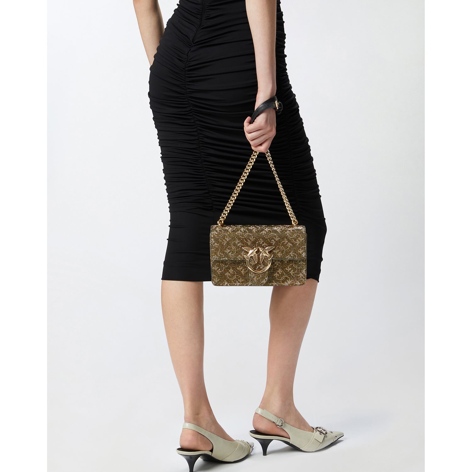 Pinko Love One Mini Light Cl bronze-gold-gold