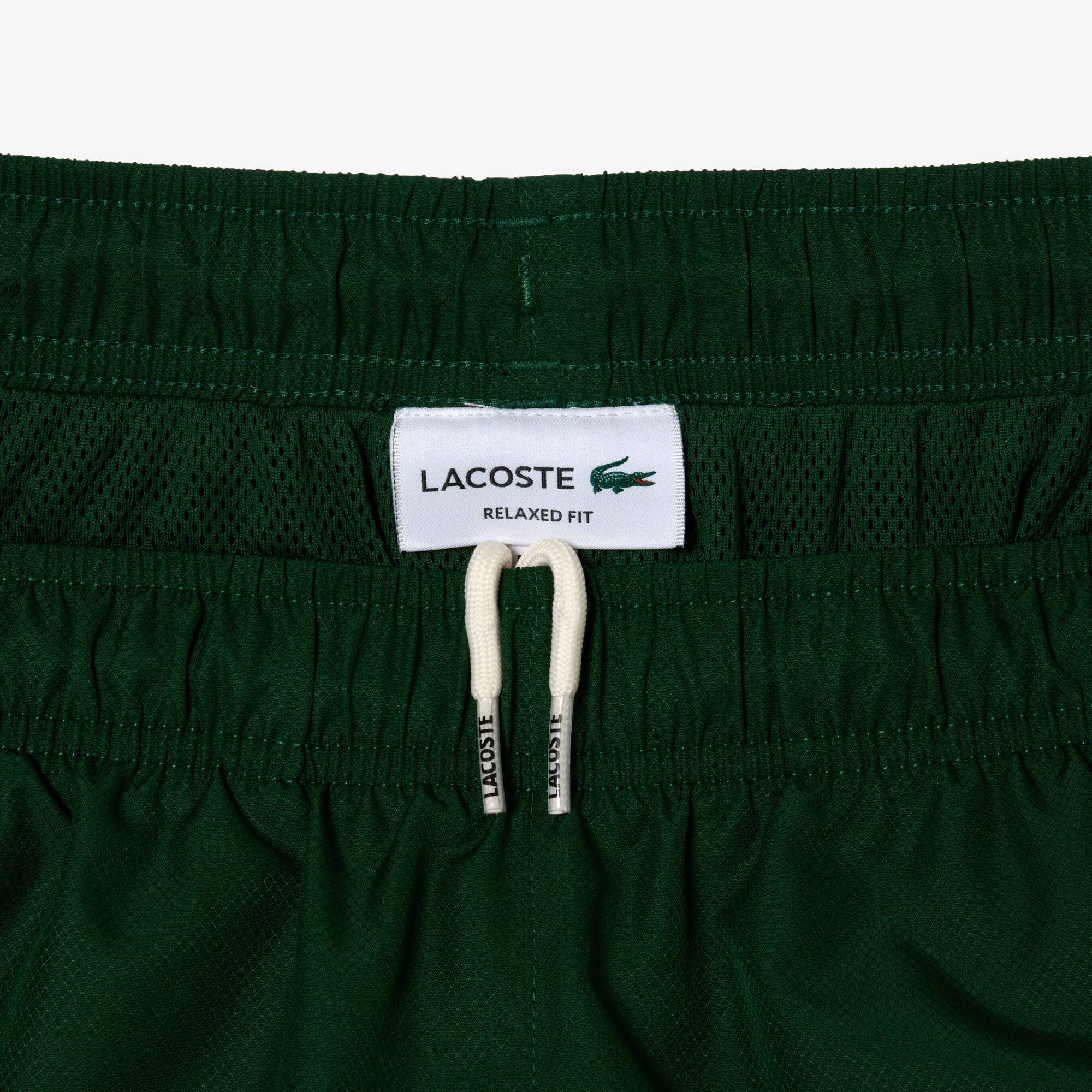 Herren LACOSTE Trainingshose mit Tennis-Aufdruck Trainingshosen - Grün - Lacoste - Herren