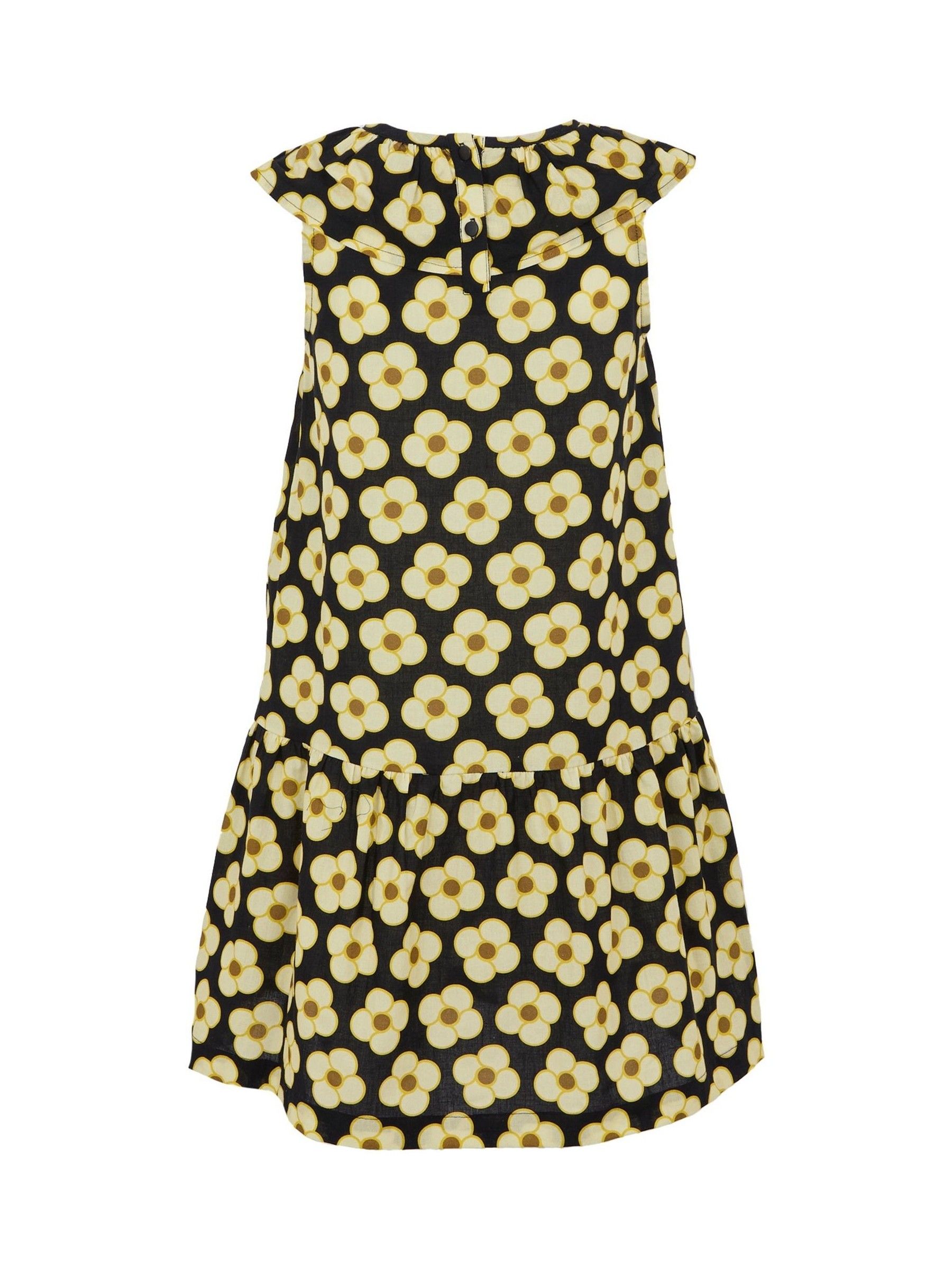 Zwart geel - Regatta Girls 100% Cotton Orla Kiely Playsuit