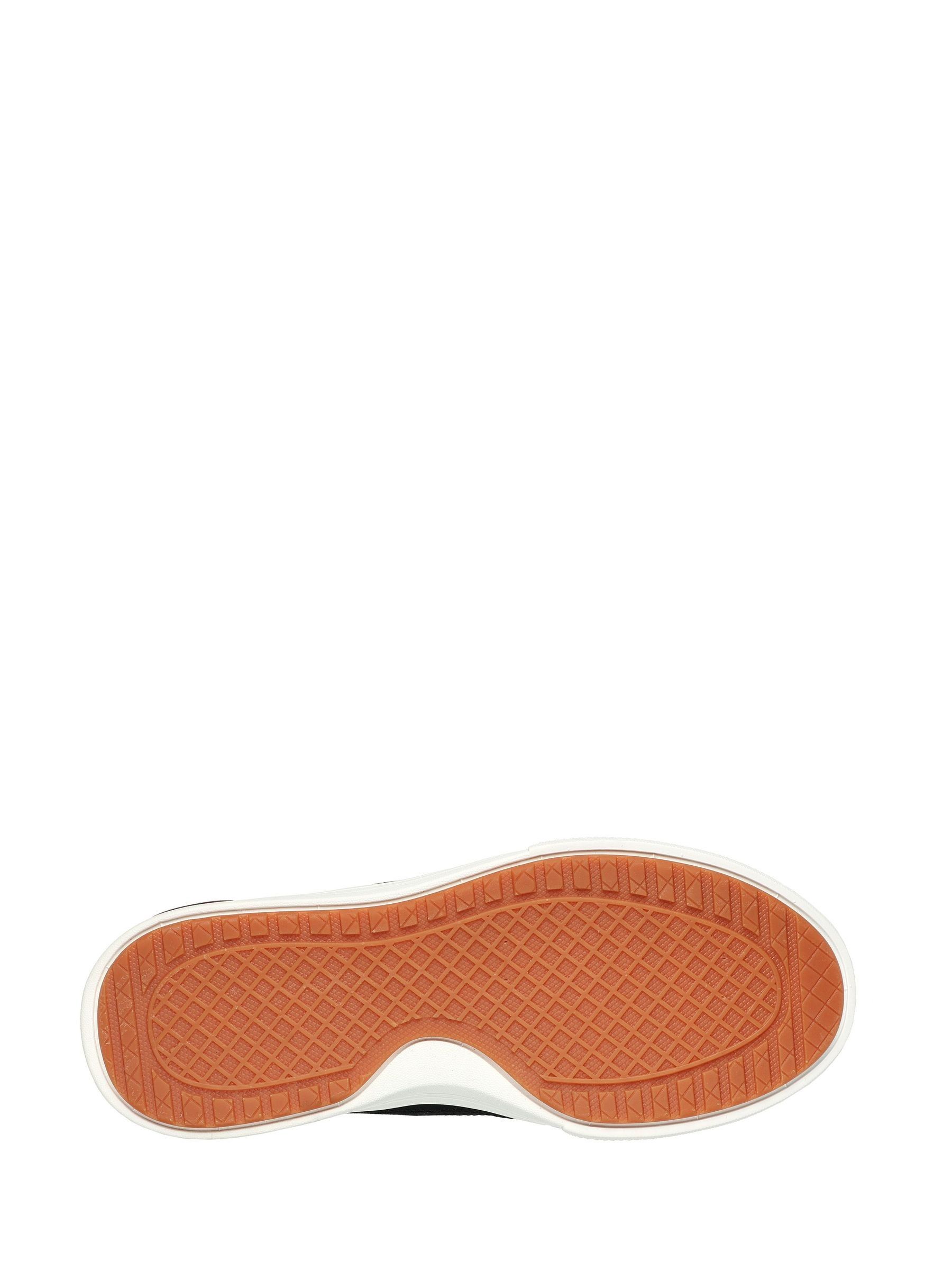 Zwart canvas - Skechers Arcade damessneakers met voetboogondersteuning