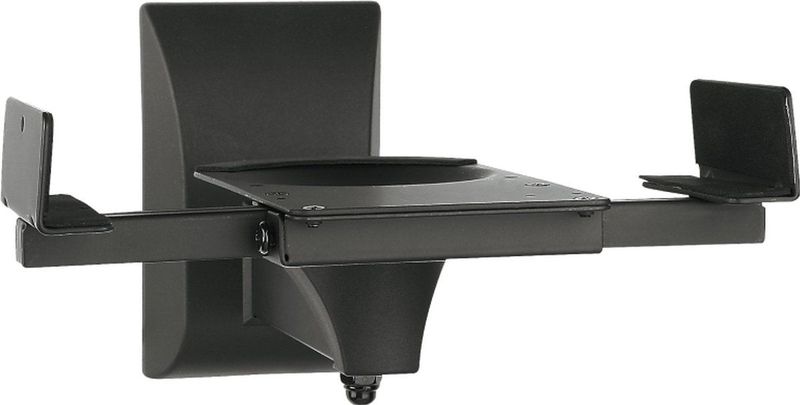 My Wall luidspreker muurbeugel set voor luidsprekers - klembevestiging - tot 25 kg / zwart