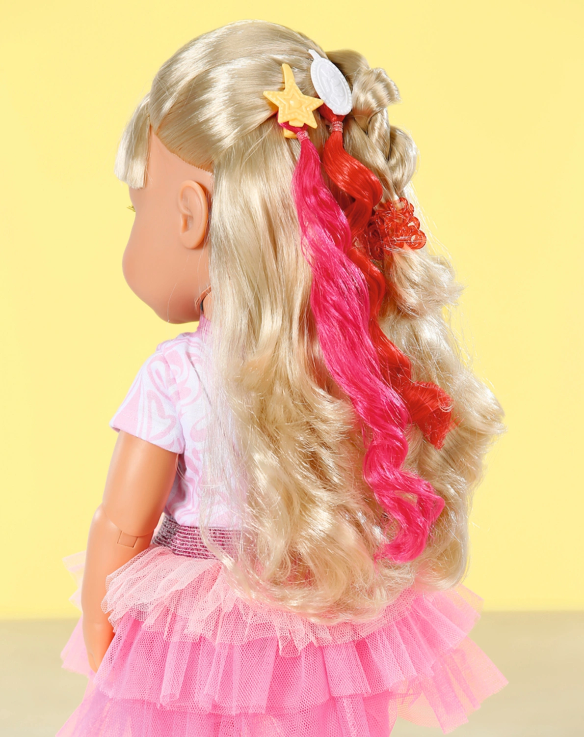BABY born® Puppe SISTER PLAY & STYLE (43cm) in blond