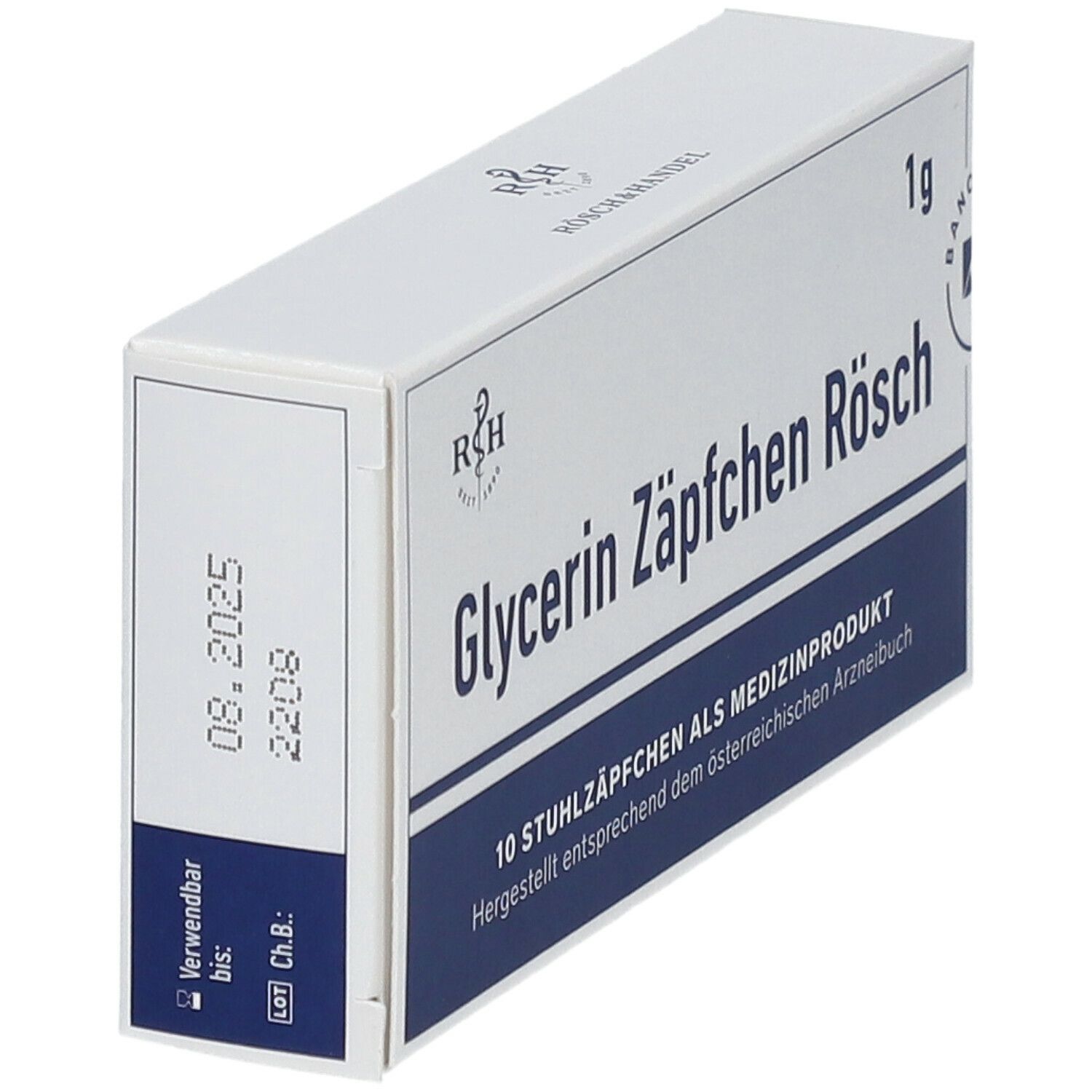 Glycerin Zäpfchen Rösch 1 g