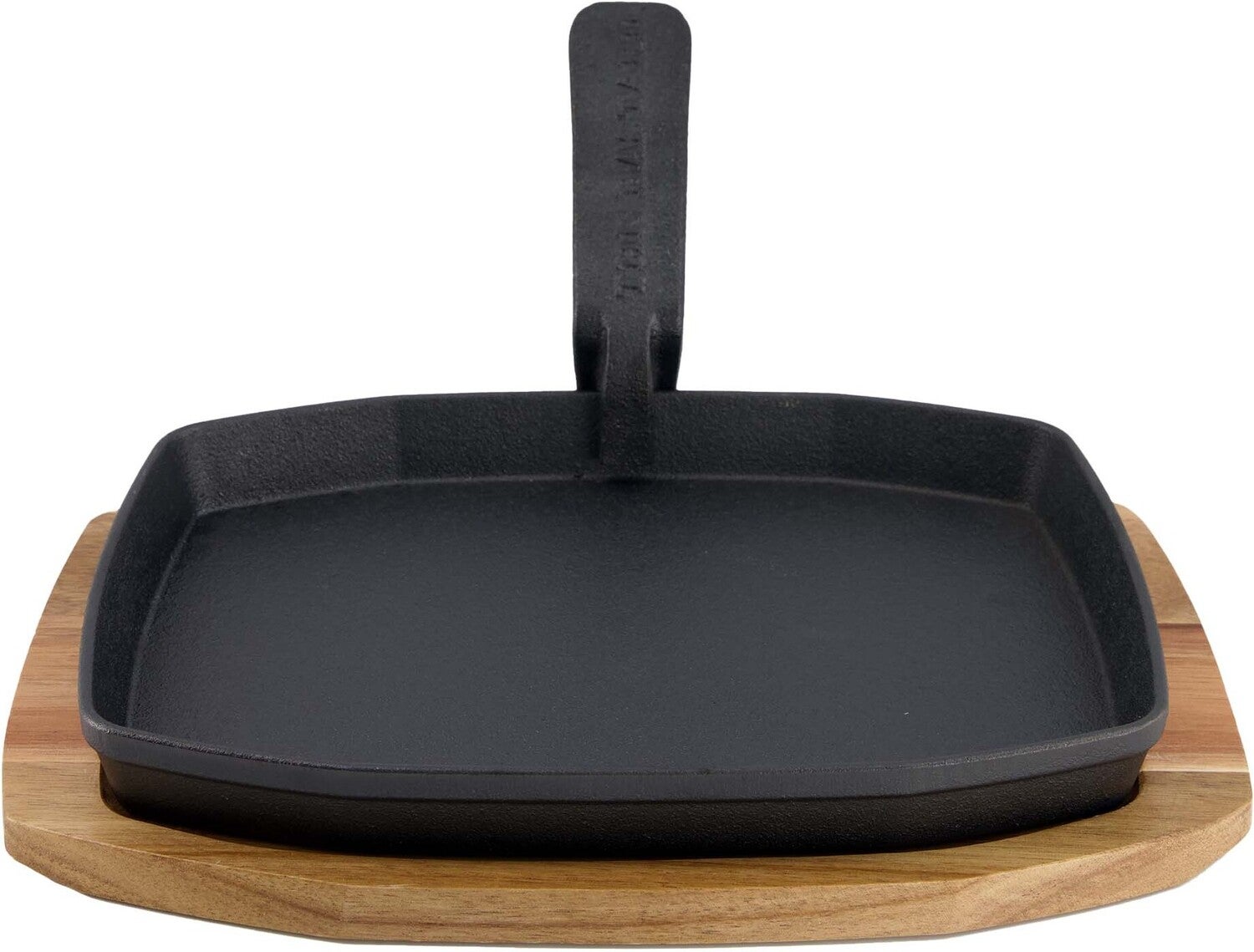 The Bastard barbecue grillplaat Sizzling met onderzetter Medium / Compact 33 x 22,8 x 4,2 cm