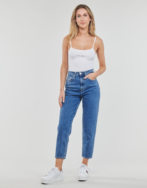 Tommy Jeans - MOM JEAN UHR TPRD AG6115 - Bleu