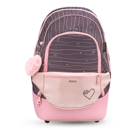 Belmil 2-IN-1 Schultasche & Gürteltasche 2-teilig 