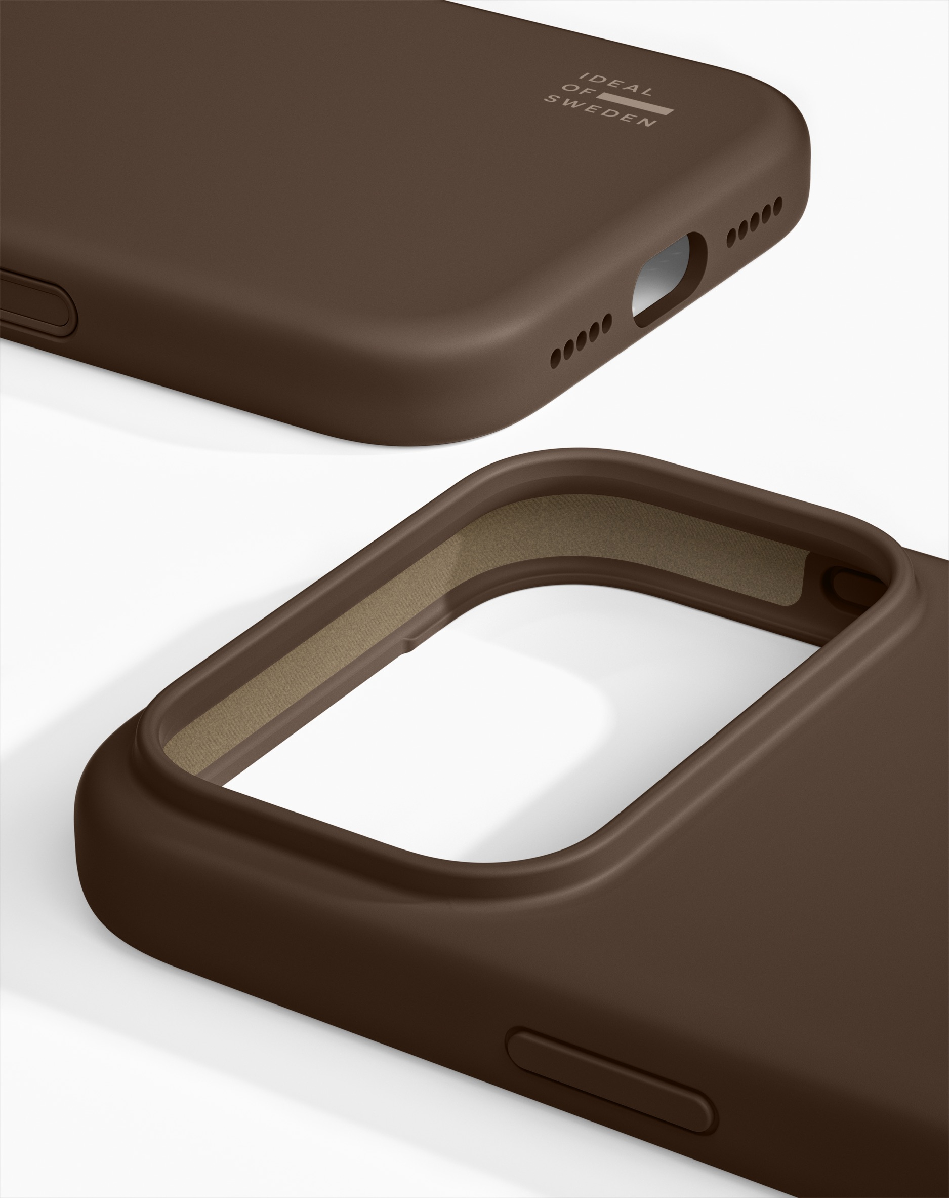 iPhone 17 Pro Max MagSafe Silikon Hülle Case Recycled (IDSICMS-I2567P-562) - Mocha Mousse