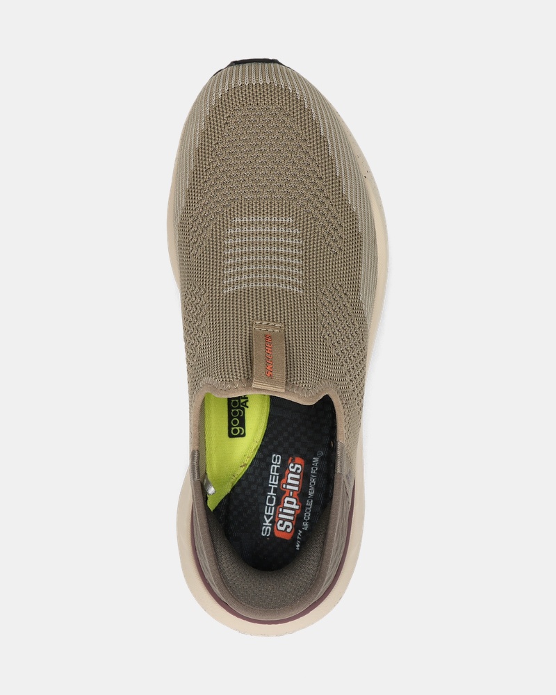 Skechers Hands Free Slip-Ins Bogdin Instapschoenen  - taupe