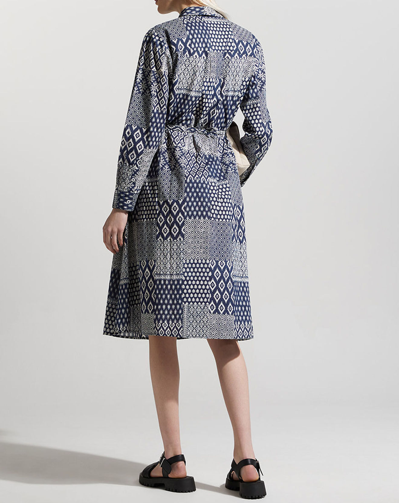Jodhpur Robe Ramelia indigo/blanc