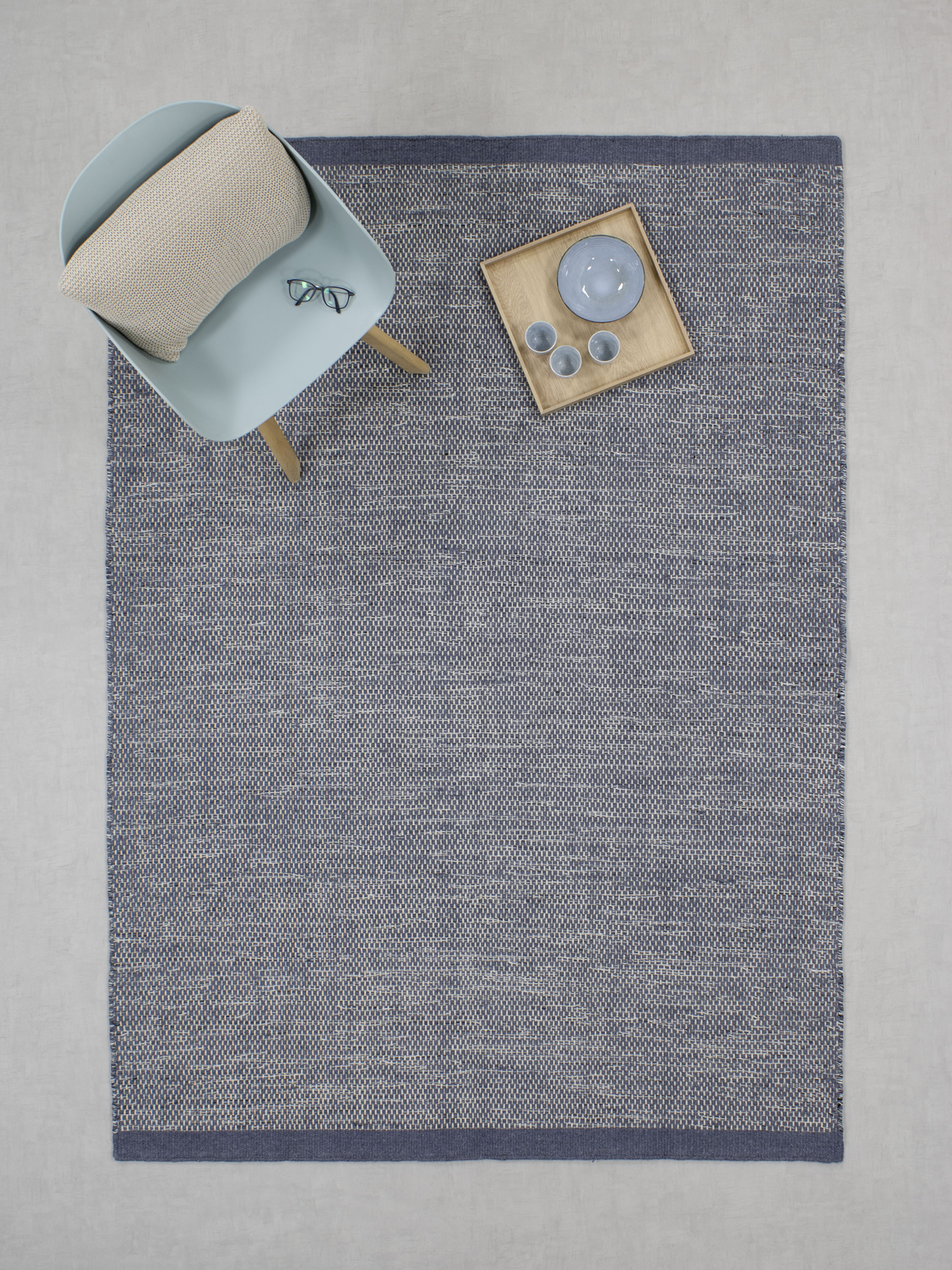 Vloerkleed Teppe Blue 200x300 cm