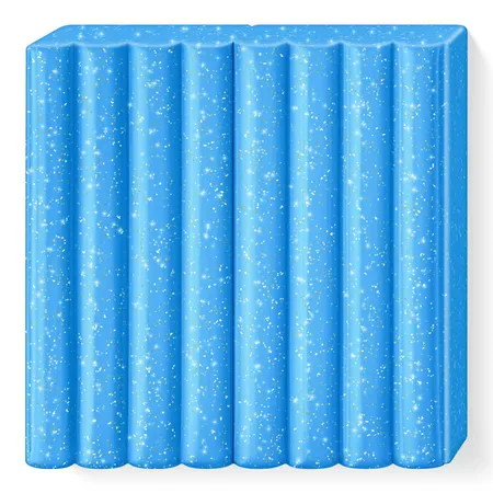 STAEDTLER® FIMO® kids Normalblock, 42 g, blau glitter
