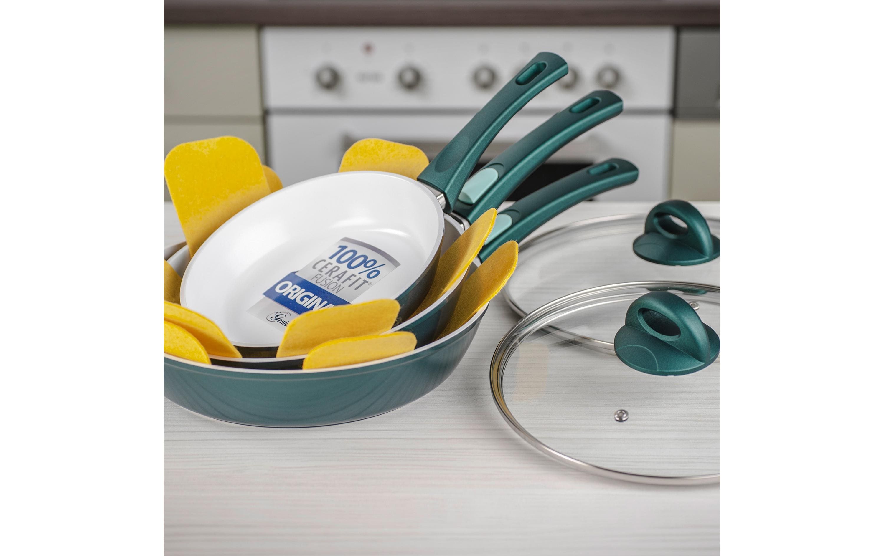 Pfannen-Set Genius Cerafit Fusion 20 cm/24 cm/28 cm<br>Bratpfannenset