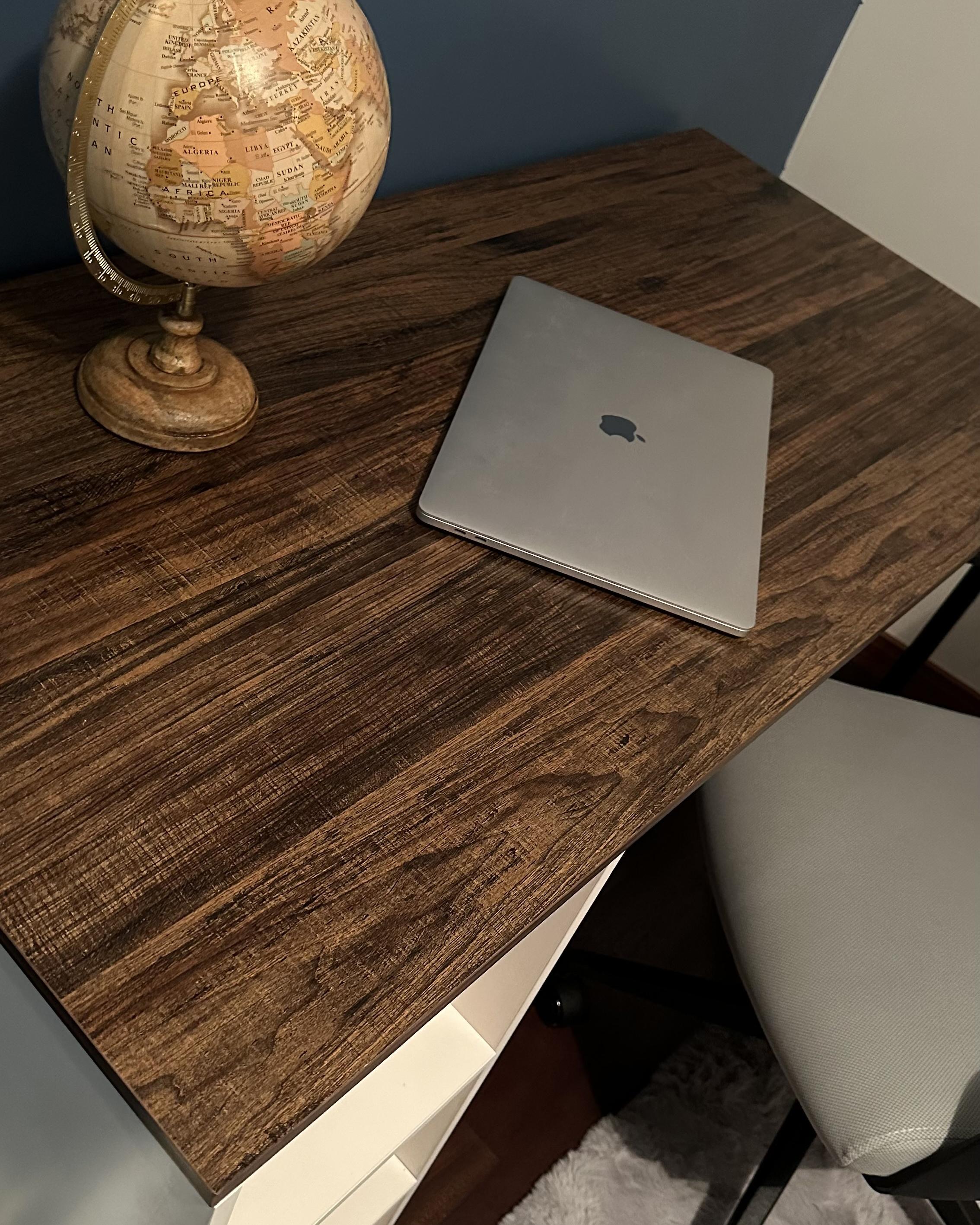 Bureau DESE Bruin/wit 120 cm 60 cm