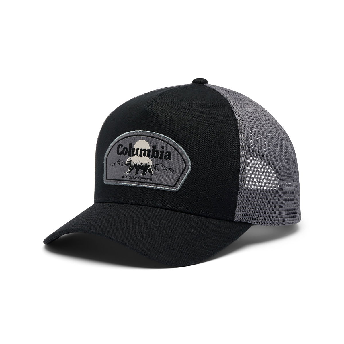 Columbia Road Ready Snap Back Ball Cap (Black, City Grey)