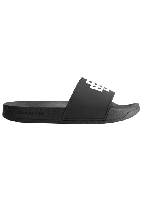 Black Bananas zwarte heren slipper