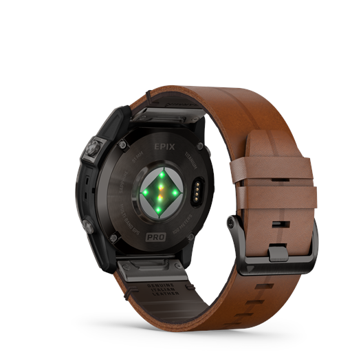 Garmin Epix Pro (Gen 2) 010-02804-30 Sapphire Edition Smartwatch, Chestnut, 51 mm